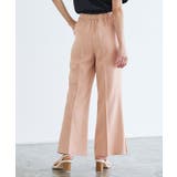 リネンライクセミフレアパンツ パンツ フレアパンツ | Pierrot | 詳細画像8