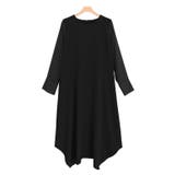 ブラック | シアードッキングイレヘムワンピース ワンピース ワンピ | Pierrot