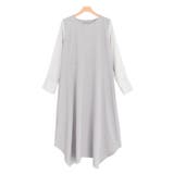 ライトグレー | シアードッキングイレヘムワンピース ワンピース ワンピ | Pierrot