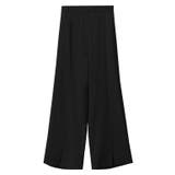 ブラック | フロントスリットストレートパンツ ストレートパンツ パンツ | Pierrot