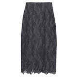 チャコール | [RASW]レースストレートスカート スカート レーススカート | Pierrot