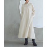 アイボリー | バックフレアシャツワンピース ワンピース シャツワンピース | Pierrot