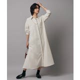 アイボリー | バックフレアシャツワンピース ワンピース シャツワンピース | Pierrot