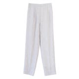 オフホワイト | サマーツイードテーパードパンツ パンツ テーパード | Pierrot