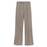 モカーキ | [RASW]リネンライクピンタックフレアパンツ パンツ タック | Pierrot