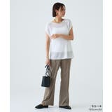 [RASW]リネンライクピンタックフレアパンツ パンツ タック | Pierrot | 詳細画像35 