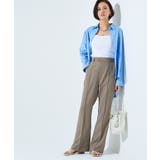 [RASW]リネンライクピンタックフレアパンツ パンツ タック | Pierrot | 詳細画像16 