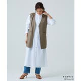 ゴールドボタンロングシャツワンピース ワンピース シャツワンピ | Pierrot | 詳細画像34 