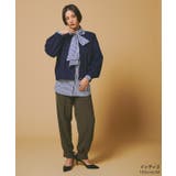 デニムタックボリュームブルゾン ブルゾン デニム | Pierrot | 詳細画像30