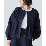 デニムタックボリュームブルゾン ブルゾン デニム | Pierrot | 詳細画像6