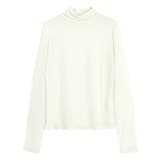 アイボリー | チュールハイネックインナー トップス シアー | Pierrot