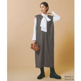 キーネックショルダータックジャンパースカート ジャンパースカート ワンピース | Pierrot | 詳細画像32 