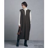 キーネックショルダータックジャンパースカート ジャンパースカート ワンピース | Pierrot | 詳細画像34 