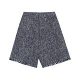 ネイビー | ツイードショートパンツ ショートパンツ ボトムス | Pierrot