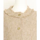 フリンジツイードジャケット ジャケット ラメ | Pierrot | 詳細画像4 