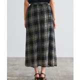 シアーチェックスカート スカート チェック | Pierrot | 詳細画像8