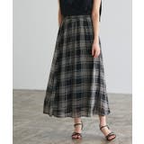 シアーチェックスカート スカート チェック | Pierrot | 詳細画像16