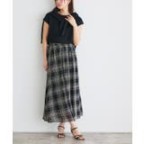 シアーチェックスカート スカート チェック | Pierrot | 詳細画像17