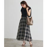 シアーチェックスカート スカート チェック | Pierrot | 詳細画像21