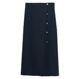 ネイビー | ラップ風ナロースカート スカート ラップ風 | Pierrot