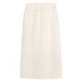 アイボリー | ツイードロングスカート スカート ロング丈 | Pierrot