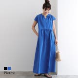 スキッパーフレンチスリーブワンピース ワンピース フレンチスリーブ | Pierrot | 詳細画像1 