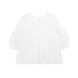 オフホワイト | コットンレースブラウス ブラウス コットン | Pierrot