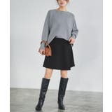 ウールタッチスコート ☆  スコート ボトム ウールタッチ 綿混  ピエロ | Pierrot | 詳細画像25 