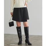 ウールタッチスコート ☆  スコート ボトム ウールタッチ 綿混  ピエロ | Pierrot | 詳細画像17 