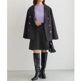 ウールタッチスコート ☆  スコート ボトム ウールタッチ 綿混  ピエロ | Pierrot | 詳細画像21 