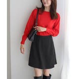 ウールタッチスコート ☆  スコート ボトム ウールタッチ 綿混  ピエロ | Pierrot | 詳細画像22 