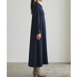 襟付きクルミボタンフレアワンピース クルミボタン ワンピース | Pierrot | 詳細画像7 