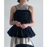 ブラック | ギャザーバルーンビスチェ ビスチェ バルーンデザイン | Pierrot