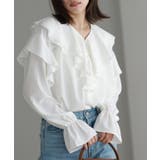 ラッフルカラーチュニックブラウス ブラウス チュニック丈 | Pierrot | 詳細画像19