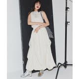 アイボリー×アイボリー | 前後2WAYドッキングボリュームワンピース ワンピース ドッキング | Pierrot