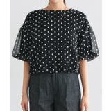 フラワー刺繍バルーンブラウス ブラウス シフォン素材 | Pierrot | 詳細画像6 