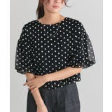 フラワー刺繍バルーンブラウス ブラウス シフォン素材 | Pierrot | 詳細画像23 