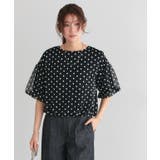 フラワー刺繍バルーンブラウス ブラウス シフォン素材 | Pierrot | 詳細画像24 