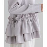 ヘムフリルアシメブラウス ブラウス アシメトリー | Pierrot | 詳細画像5 