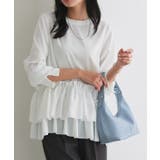 ヘムフリルアシメブラウス ブラウス アシメトリー | Pierrot | 詳細画像16 