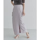 ラベンダー | [ECLAM]サイドギャザーカーゴスカート スカート カーゴ | Pierrot