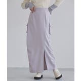 [ECLAM]サイドギャザーカーゴスカート スカート カーゴ | Pierrot | 詳細画像1 