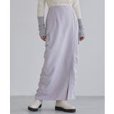 [ECLAM]サイドギャザーカーゴスカート スカート カーゴ | Pierrot | 詳細画像14 