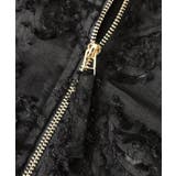 2wayジャカードジップボリュームブラウス ブラウス フラワージャカード | Pierrot | 詳細画像8 