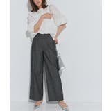 2wayジャカードジップボリュームブラウス ブラウス フラワージャカード | Pierrot | 詳細画像20 