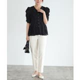 ドット楊柳ウエストタックブラウス ブラウス ドット | Pierrot | 詳細画像29 