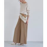 [ECLAM]タックデザインワイドパンツ ワイドパンツ タックデザイン | Pierrot | 詳細画像14 