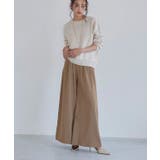 [ECLAM]タックデザインワイドパンツ ワイドパンツ タックデザイン | Pierrot | 詳細画像16 