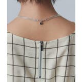 [RASW]シアーチェックドルマンブラウス ブラウス シアー素材 | Pierrot | 詳細画像5 