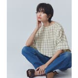 [RASW]シアーチェックドルマンブラウス ブラウス シアー素材 | Pierrot | 詳細画像16 